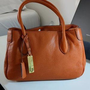 Brown Rabeanco leather handbag